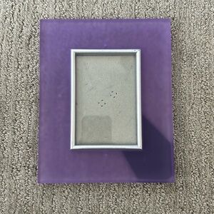 Purple Purple Photo Frame